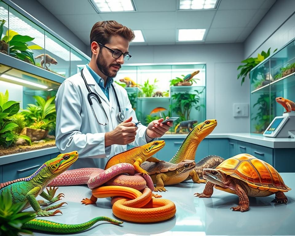 Pflege exotischer Tiere
