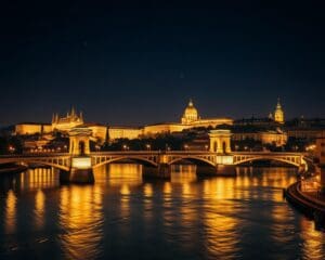 Prag: Welche Brücken bieten magische Ausblicke bei Nacht?