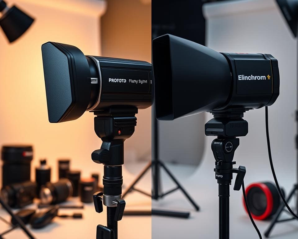 Profoto und Elinchrom Studioblitze vergleichen