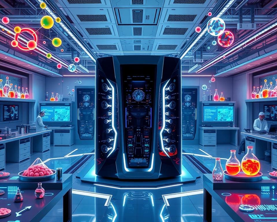 Quantencomputer Nutzen in der chemischen Forschung