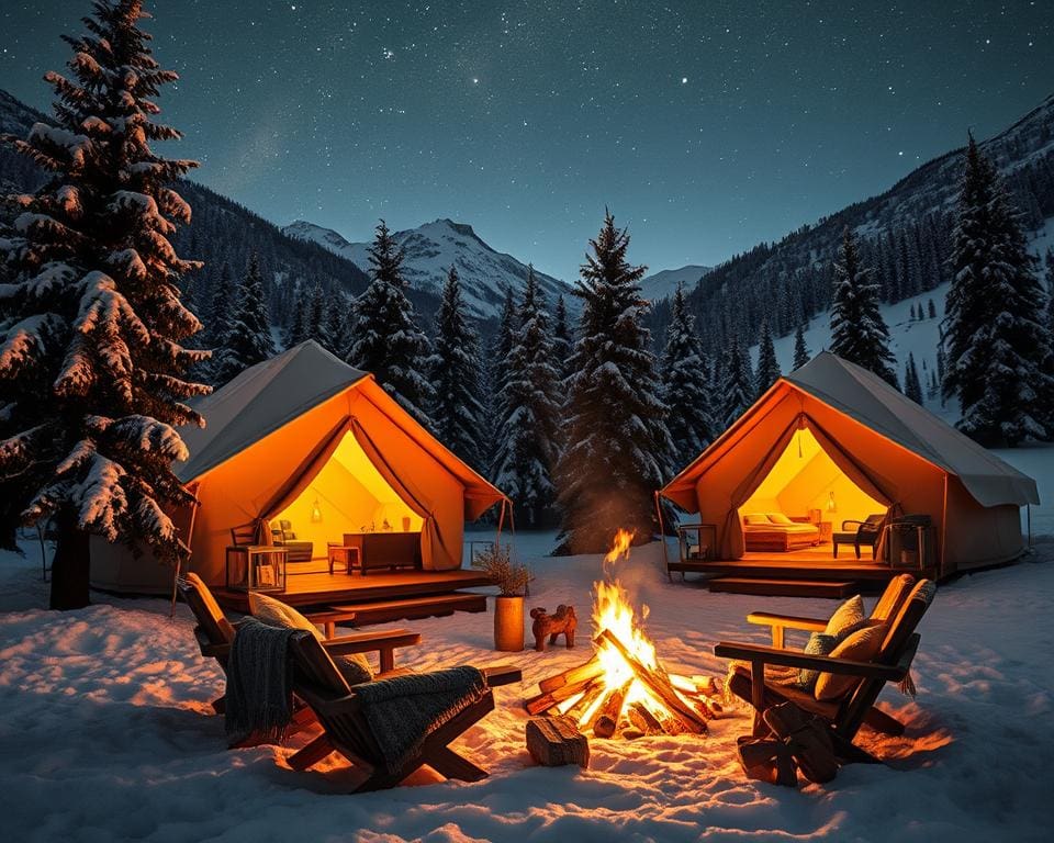 Ramsau: Winter-Glamping in den Alpen