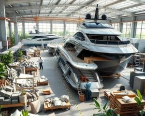 Recycling in der Yachtproduktion: Innovation und Nachhaltigkeit