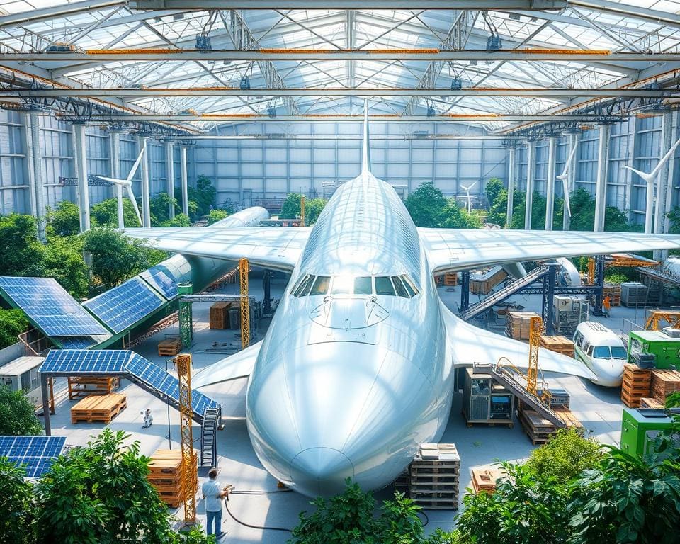 Recycling von Flugzeugmaterialien: Nachhaltige Luftfahrt