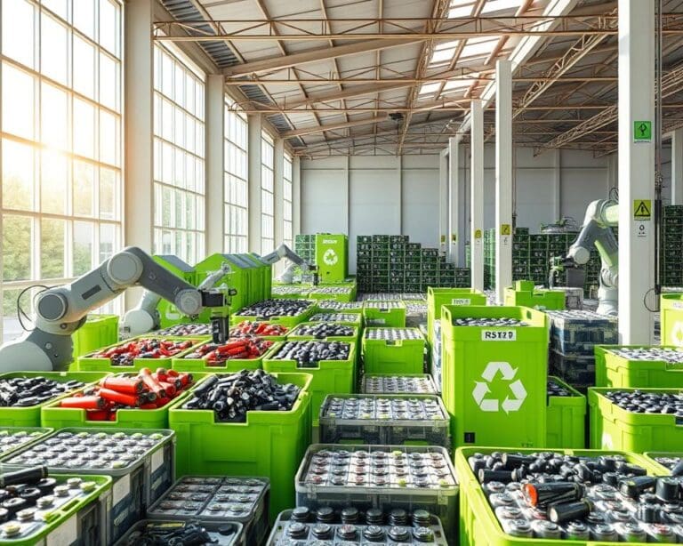 Recyclingfähige Batterien für die Logistikbranche