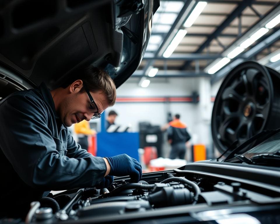 Reparatur und Wartung für Fahrzeug Sicherheit