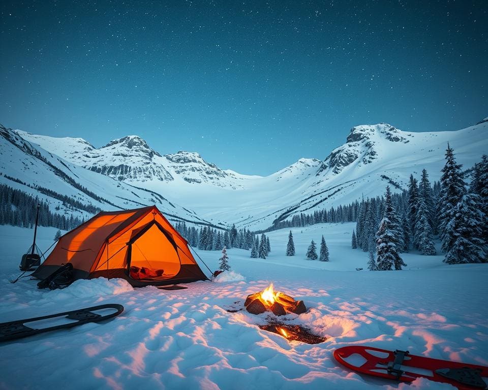 Saas-Fee Wintercamping Outdoor-Erlebnisse