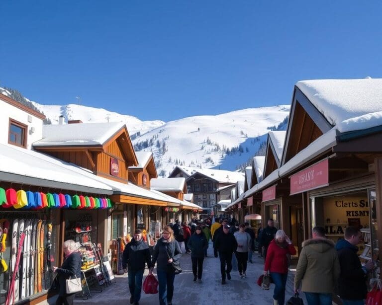 Samnaun: Zollfreies Shopping und Pistenspaß