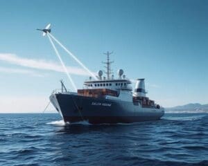Satellitenkommunikation in der Schifffahrt