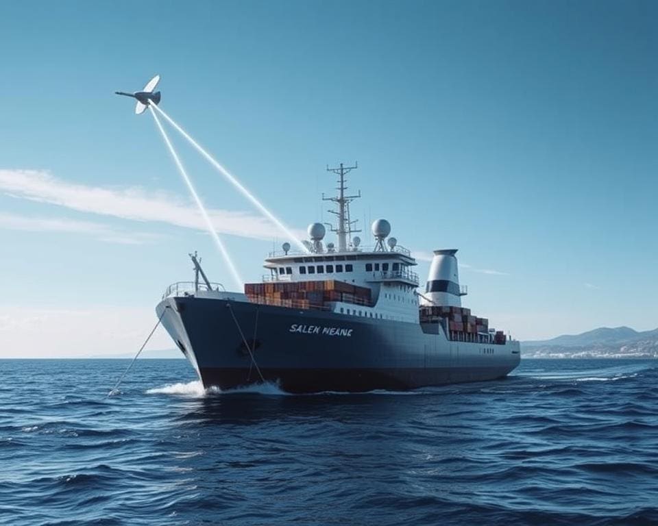 Satellitenkommunikation in der Schifffahrt