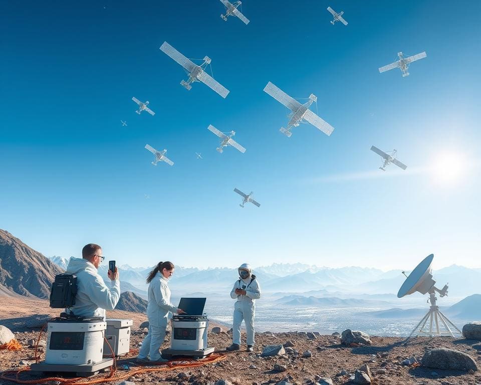 Satellitentelefone in der Forschung: Vernetzung überall