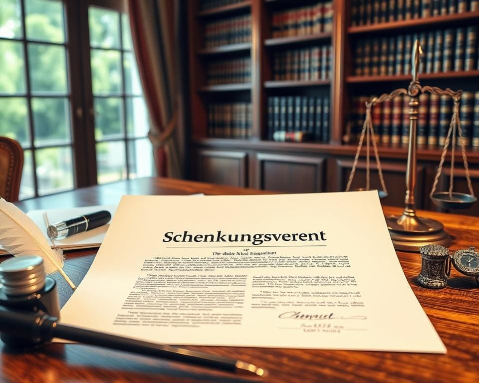 Schenkungsvertrag und Formvorschriften