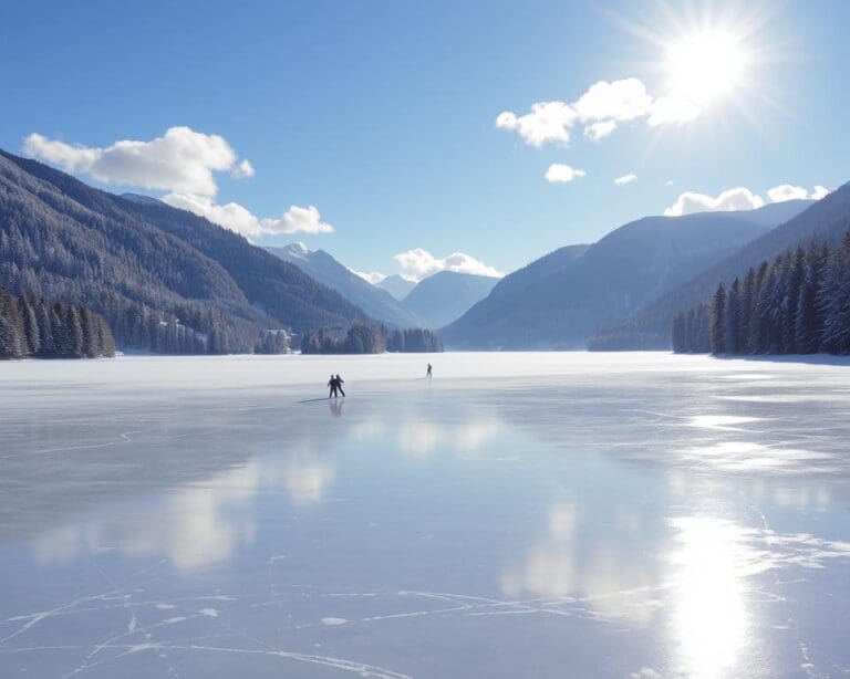 Schliersee: Eislaufen auf Naturseen