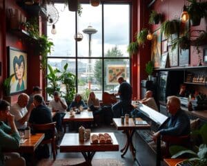 Seattle: Welche Cafés bieten mehr als nur guten Kaffee?