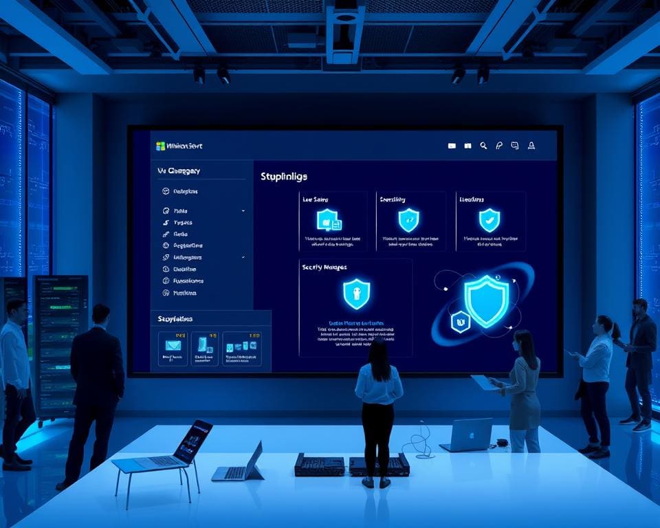Server einrichten mit Benutzerverwaltung und Sicherheitsfunktionen in Windows Server 2025