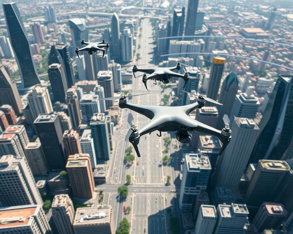 Sind Drohnen bald Teil des Logistiksystems?