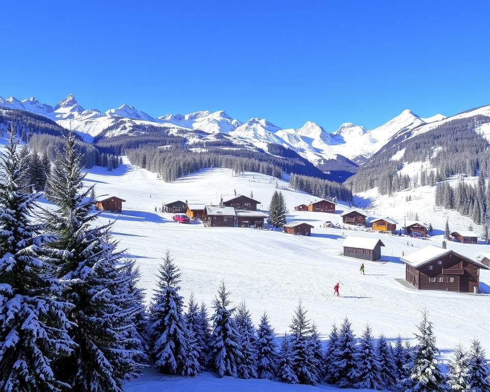Skifahren in Praz-sur-Arly