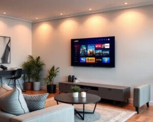 Smart-TVs mit integrierten Streaming-Apps