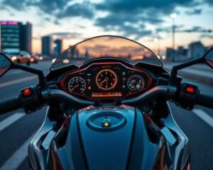 Smarte Cockpits in modernen Motorrädern