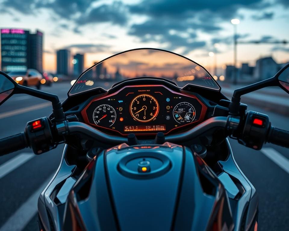 Smarte Cockpits in modernen Motorrädern