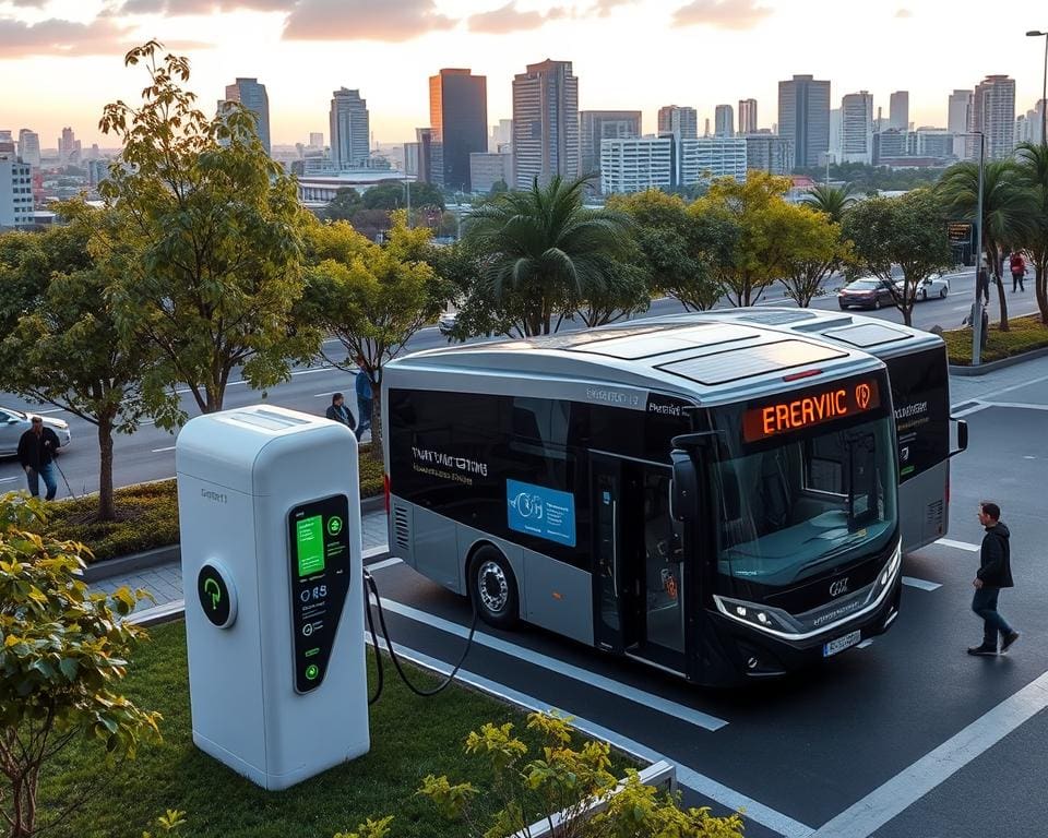 Smarte Ladestationen für Elektrobusse