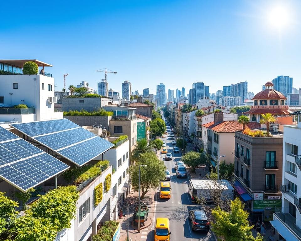 Solaranlagen in urbanen Gebieten