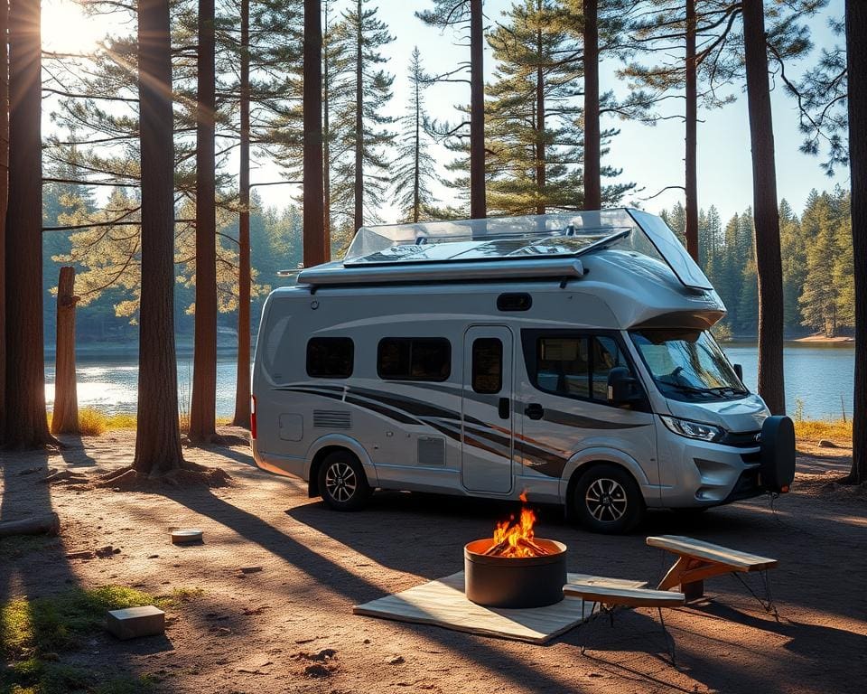 Solarbetriebene Freizeitfahrzeuge für Campingreisen