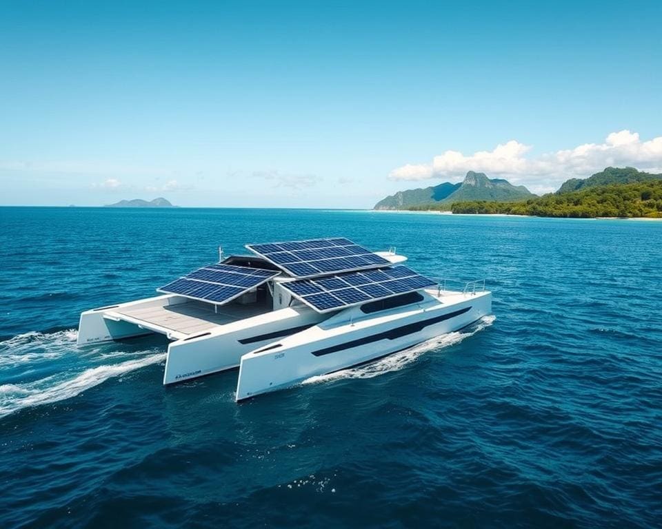 Solarbetriebene Katamarane: Umweltfreundlich segeln
