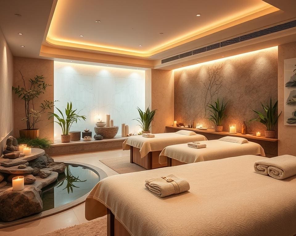 Spa-Treatments für Wellnesserlebnis