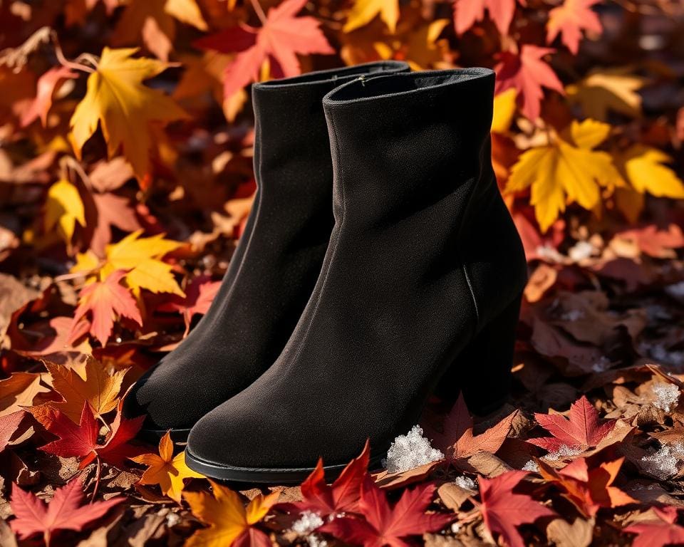 Stiefeletten aus Samt: Eleganz für Herbst und Winter