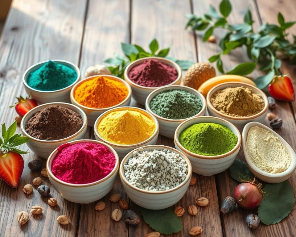 Superfood-Pulver Vergleich