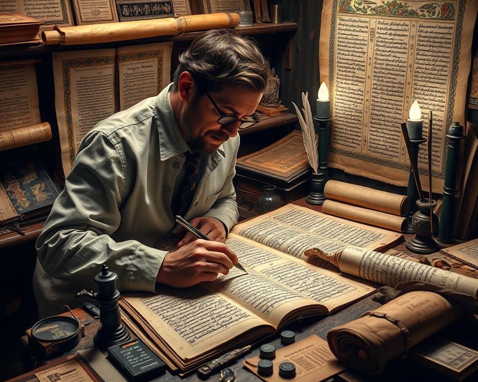 Techniken der Schriftforschung