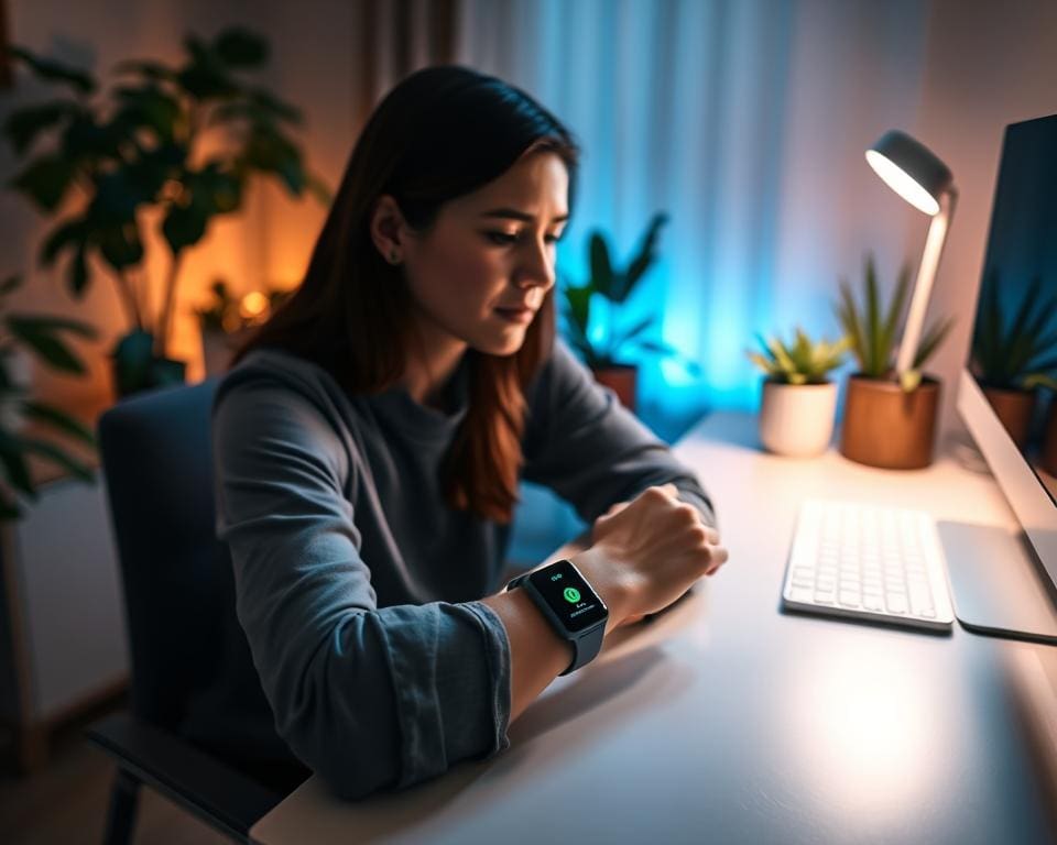 Technologie gegen Stress mit Wearables