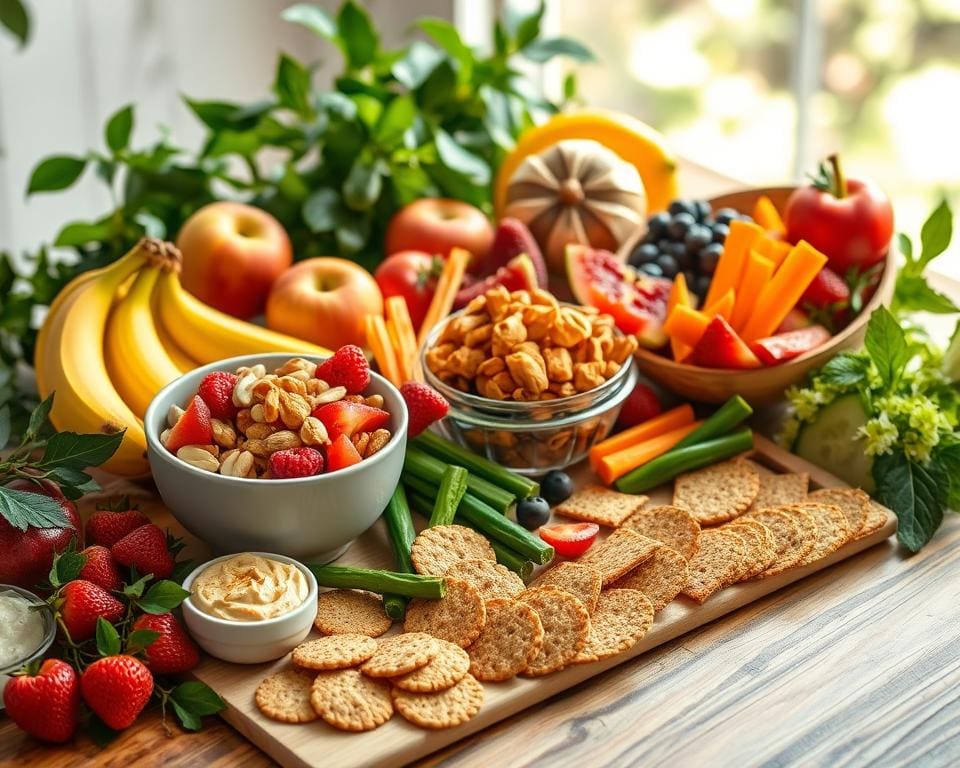 Tipps für gesunde Snacks im stressigen Alltag