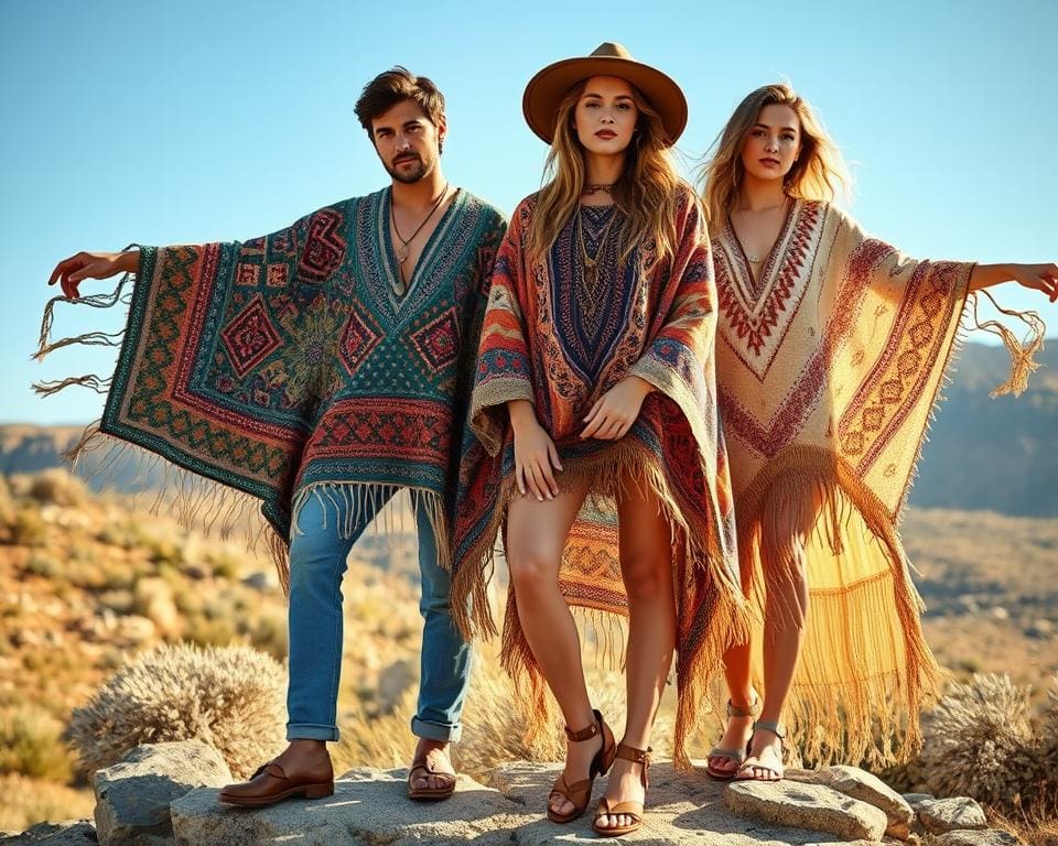 Trendy Boho Ponchos