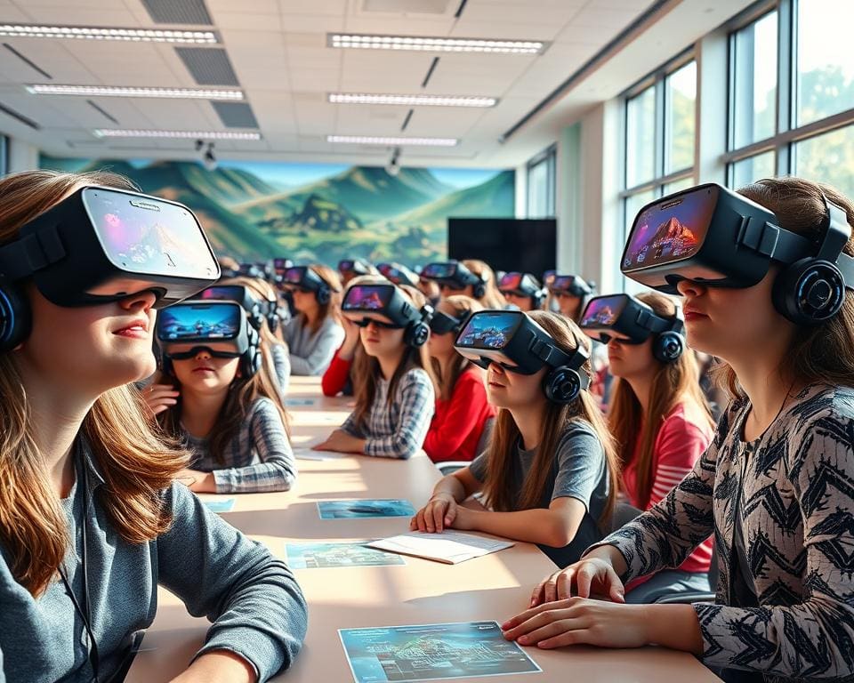 Virtual-Reality-Technologie in Schulen