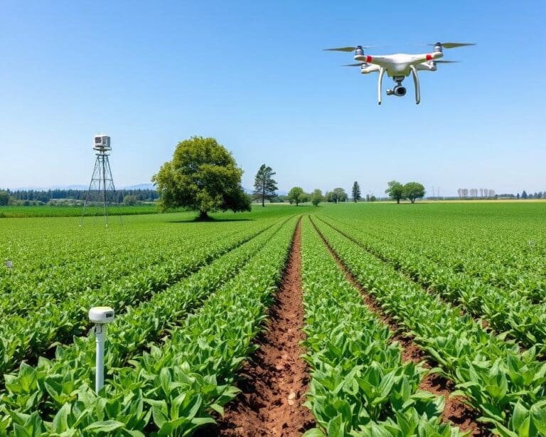 Was leisten IoT-Sensoren für die Präzision in der Landwirtschaft?