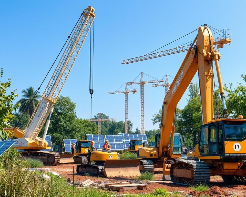 Wasserstoffbetriebene Baumaschinen: Grüne Bauprojekte