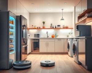 Welche Innovationen gibt es bei intelligenten Haushaltsgeräten?