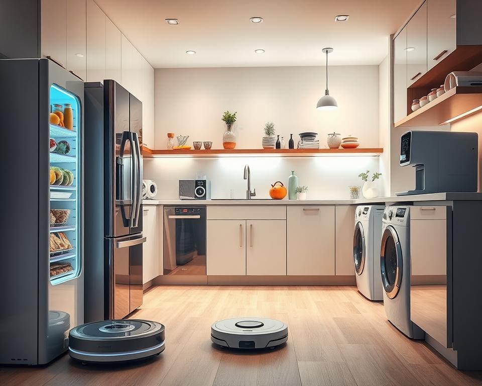 Welche Innovationen gibt es bei intelligenten Haushaltsgeräten?