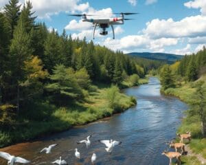 Welche Rolle spielen Drohnen in der Überwachung von Naturschutzgebieten?