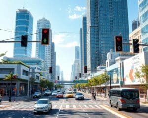 Welche Rolle spielt KI in der Optimierung städtischer Verkehrsnetze?