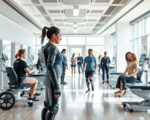Wie beeinflussen Exoskelette die Rehabilitation?