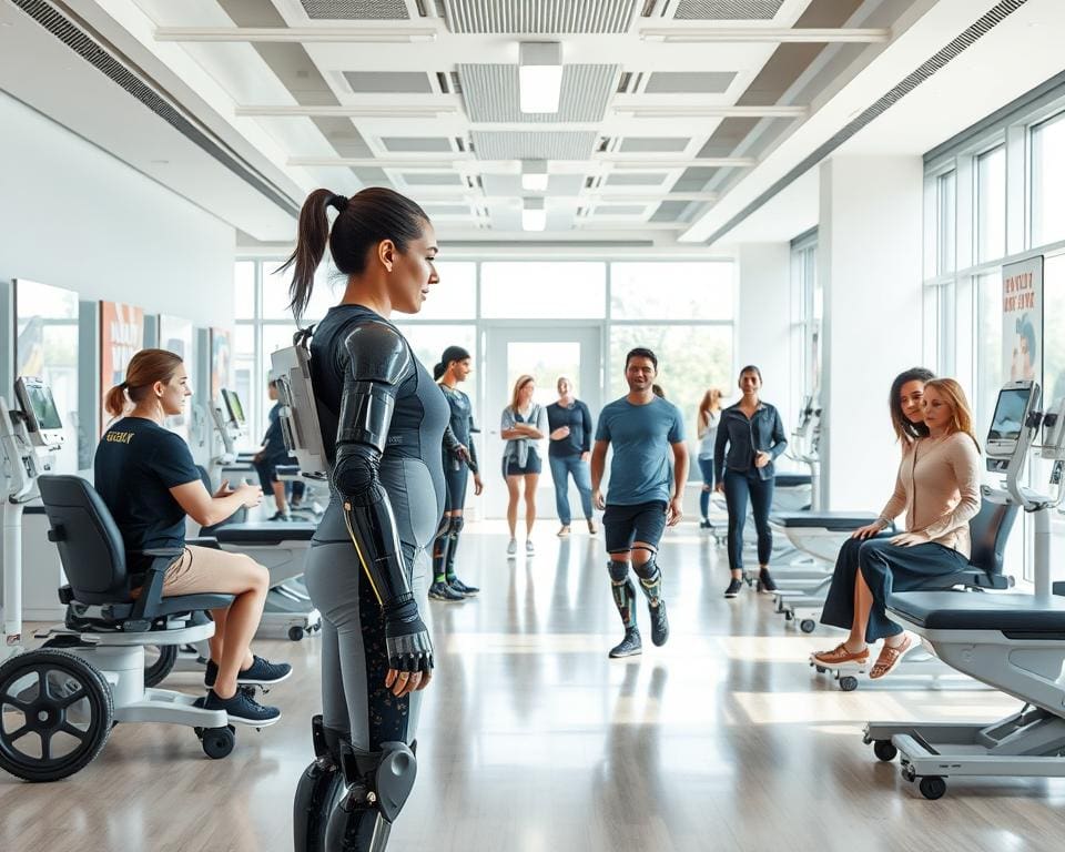 Wie beeinflussen Exoskelette die Rehabilitation?