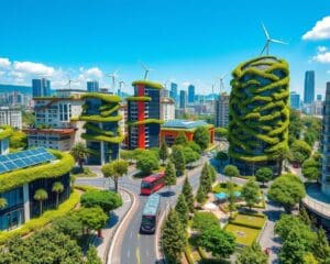 Wie fördern energie-neutrale Technologien grüne Städte?