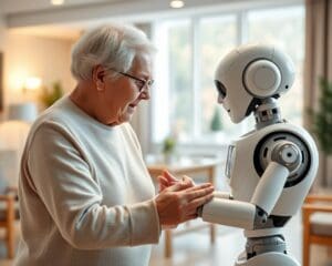 Wie helfen Roboter in der Altenpflege?