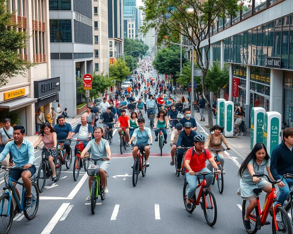 Wie verändern E-Bikes den städtischen Verkehr?
