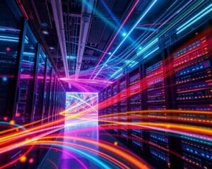Wie wird Photonik für die Datenübertragung in Rechenzentren eingesetzt?