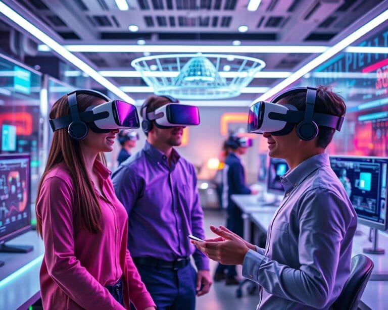 Wie wird Virtual Reality für die Optimierung von Arbeitsabläufen genutzt?