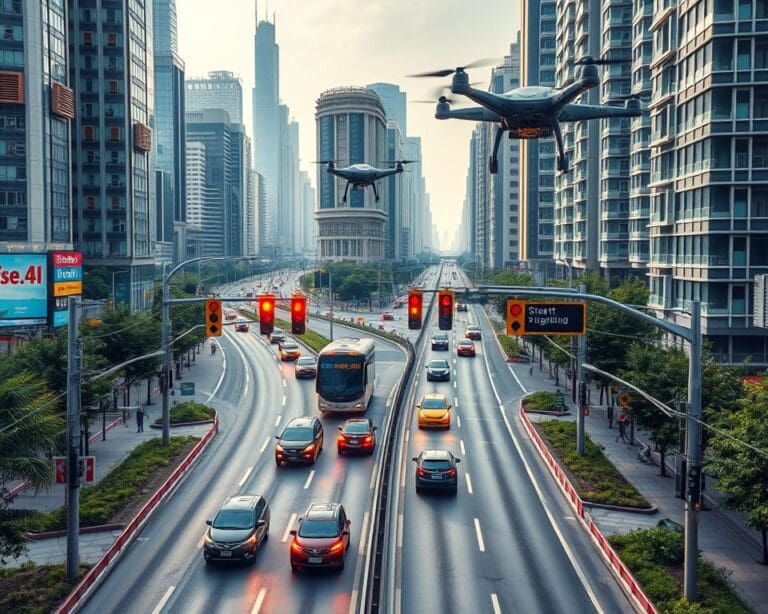 Wie wird maschinelles Lernen in der Verkehrssteuerung angewandt?