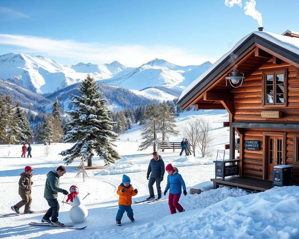Winteraktivitäten in Les Saisies